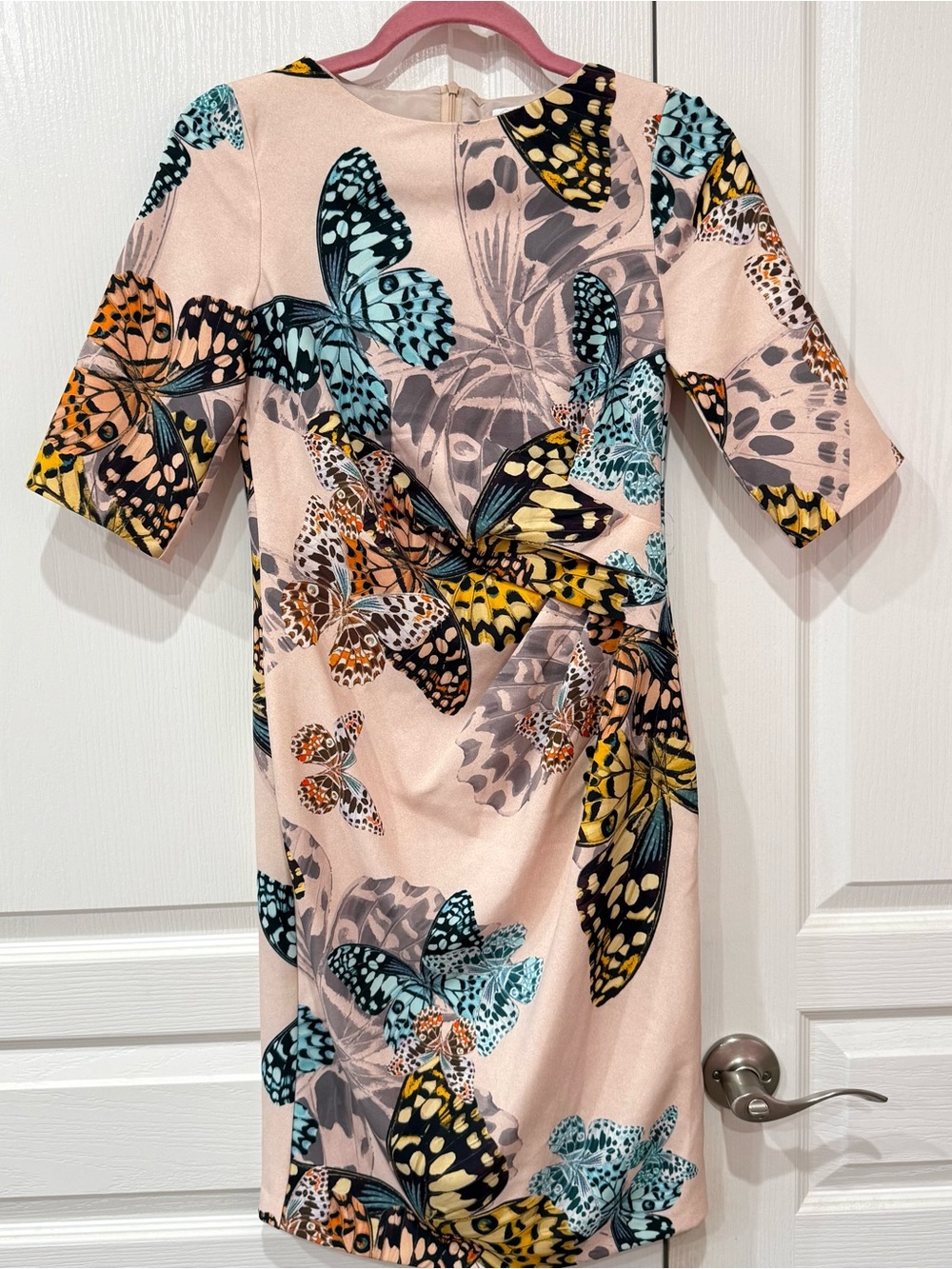 Yung Couture by Barbara Schwarzer 
Butterfly Print Dress